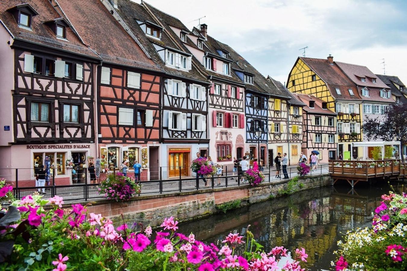 Le Rosacker - Proche Centre Ville Et Gare - Terrasse - Parking Gratuit 2 Places - 2 Chambres - 2 Salles De Bain - Netflix Colmar Zewnętrze zdjęcie